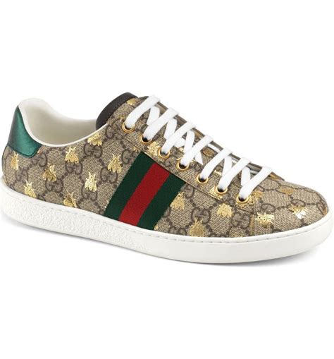 gucci women's fashion sneakers|women's Gucci sneakers nordstrom.